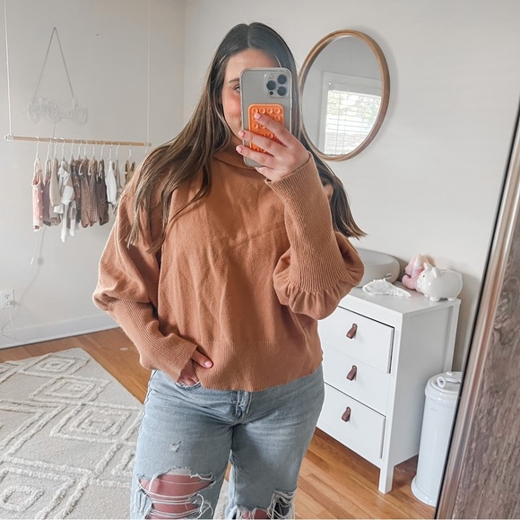 Eloquii tan sweater - Picture 1 of 6